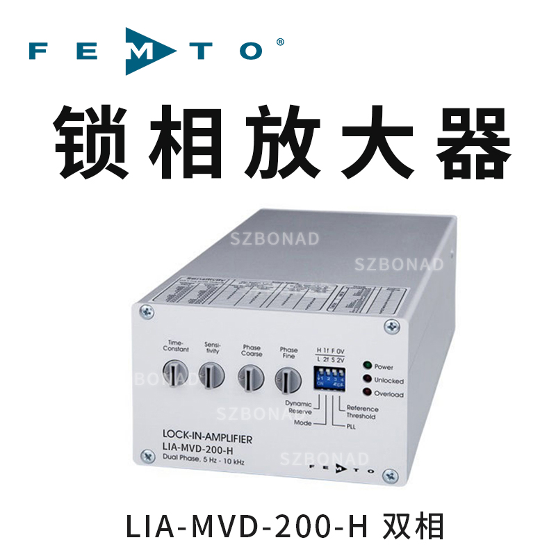 LIA-MVD-200-H雙相臺(tái)式鎖相放大器德國(guó)FEMTO