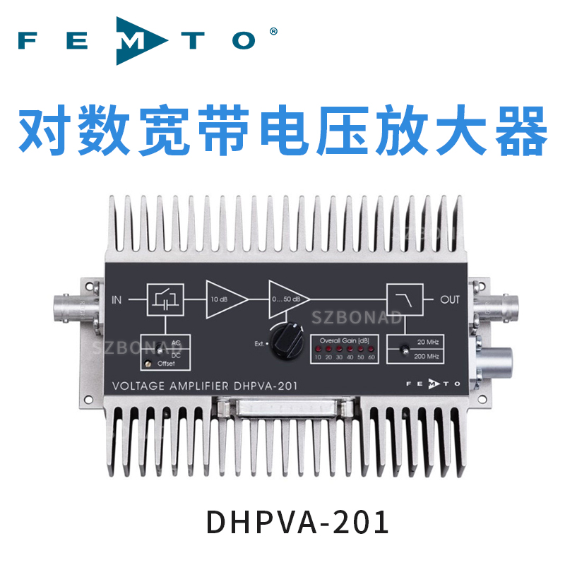 DHPVA-201寬帶電壓放大器200MHz增益德國FEMTO