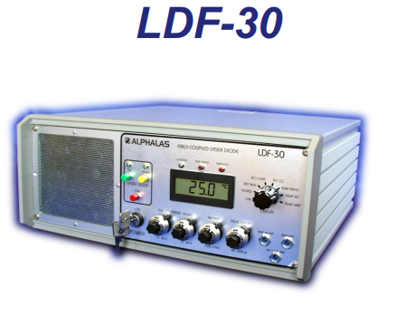 一體式光纖耦合激光二極管帶恒流驅(qū)動(dòng)器和TEC溫控ALPHALAS LDF-30
